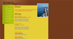 Desktop Screenshot of brentstours.com